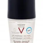 Vichy Homme Déodorant Roll-On 48h – Anti-Traces et Anti-Taches